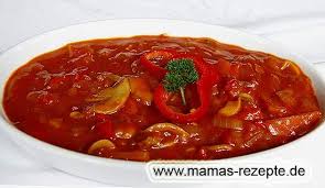 Zigeunersosse Mamas Rezepte Mit Bild Und Kalorienangaben Sossen Rezepte Zigeunerschnitzel Rezept Rezepte