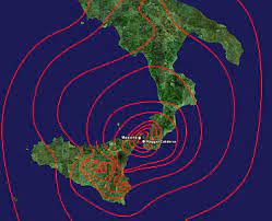 Le località interessate dal sisma illustrate su una vecchia cartolina. Terremoto Di Messina Del 1908 Wikipedia
