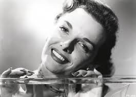 Amazon.com: Jane Russell Close Up Portrait in Strap Dress and Neck Ribbon  with Hands