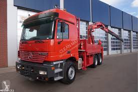 Prestij, konfor ya da güç. Camion Mercedes Caja Abierta Actros 3353 6x4 Diesel Euro 3 Grua Usado N 4785706
