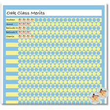 a3 classroom chart with 720 10mm gold star stickers