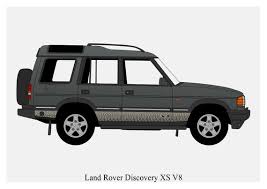 Poster Land Rover Discovery 1 Xs Vector Art Etsy