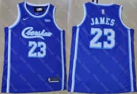 Tomorrows basketball player will dream about the players of today. La Lakers Concept Crenshaw 23 Lebron James Blue Jersey