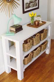 Entryway Key Throw Table A Beautiful Mess Diy Entryway Table Home Decor Home Diy