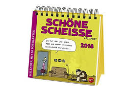 Log in or sign up to view. Masztalerz Schone Scheisse Aufstell Postkartenkalender Kalender 2018 Masztalerz Piero Amazon De Bucher