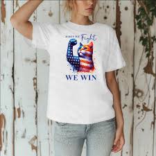 Comfort Colors® When We Fight We Win Shirt, 2024 Election Shirts, Pro  Choice Tee, Democrat Gift, Harris Tshirt, Sweet T-shirt