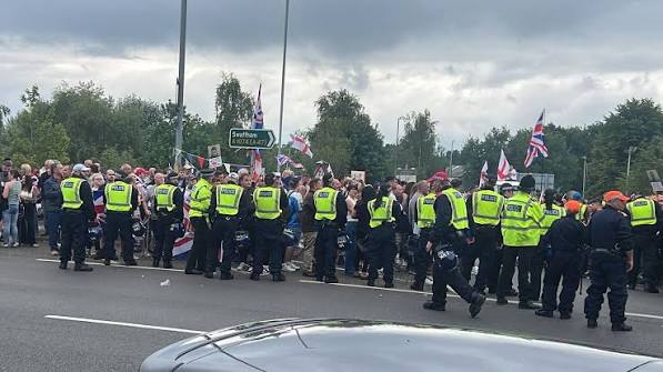 Ex-soldier fined for assault at Norwich asylum hotel protest