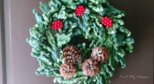 Maybe you would like to learn more about one of these? Crochet Christmas Wreath Knot My Designs