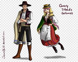 Canary Islands Costume design Canary Islanders Clothing, Mihawk, cartoon,  one Piece, spain png | PNGWing