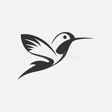Bird With Wings Spread Drawing Pin On Vectors Design Graphics