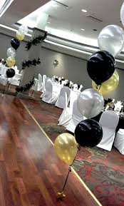 Maybe you would like to learn more about one of these? Black Gold And Silver Balloon Decor Decor By Davis Floral Creations 80th Birthday Party Gold Party Birthday Party Decorations