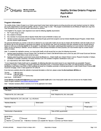 Emphasis is placed on delivering christine k. Healthy Smiles Application Fill Out And Sign Printable Pdf Template Signnow