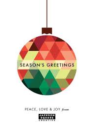 Business Holiday Cards Geometric Ornament Business Holiday Cards Holiday Design Card Christmas Card Design