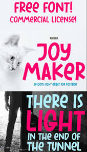 Joy Maker Free Font Download In 2020 Graphic Design Fonts Lettering Free Font