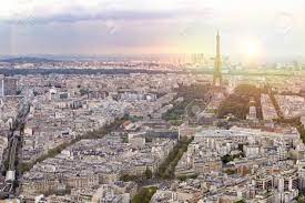Prepare for some amazing panoramic views. Sunset Eiffel Tower And Paris City View Form Montparnasse Sunset Romantic Background Eiffel Tower From Champ De Mars Paris France Stock Photo Picture And Royalty Free Image Image 119099700