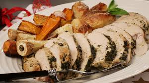 How to make marinated turkey breast: Turkey Breast Marinated With Herbs And Wine Multix