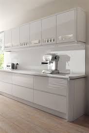 Strada Gloss White Handleless Kitchen Doors 115 X 597 Slab Drawer Front From Kitchen Stori