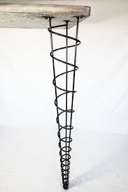 Modern Table Legs 421 2 Bar Counter Or Standing By Spiralconelegs Table Legs For Sale Modern Table Legs Table Legs