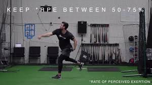 how to do weighted ball long toss you