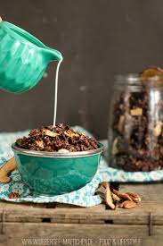 Schoko Granola Selbstgemacht Mit Pekannussen Ubersee Madchen Rezept Rezepte Lebensmittel Essen Lecker