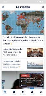 ■ vidéo figaro live vous pouvez maintenant regarder ou écouter un direct vidéo du figaro live tout en navigant sur l'application. Telecharger Le Figaro Actualites Et Informations En Direct Derniere Version App Apk Par Societe Du Figaro Pour Appareils Android