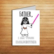 Birthday Cards For Dad From Daughter Funny Star Wars Card Fathers Day Card For Dad Gift From Daughter Etsy Daughter Birthday Cards Dad Birthday Card Birthday Presents For Dad