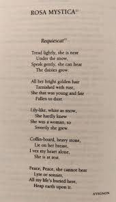 Oscar Wilde Rosa Mystica Requiescat Poems Oscar Wilde Words
