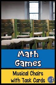 Musical Chairs With Task Cards Math Games Task Cards Musical Chairs