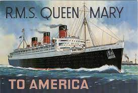A Real Liner The Queen Mary Is Now A Haunted Hotel Schepen Poster Reizen