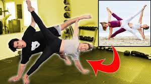 Sep 01, 2016 · in yoga journal's online course yoga for inner peace, colleen saidman yee—acclaimed yoga teacher and the wife of yogi rodney yee—offers three yogic practices a week for 12 weeks to transform your body, mind, and heart. Couples Yoga Challenge Hardest Poses Youtube