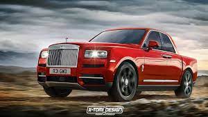 Pinnacle luxury is now effortless, everywhere. Rolls Royce Cullinan Rendered As Pickup Convertible Coupe