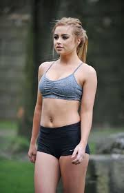 Halter crop top and shorts women two piece outfits summer boho short sets for women/halter crop matching sets. Melissa Reeves Workking Out In Short Shorts And Crop Top Hawtcelebs