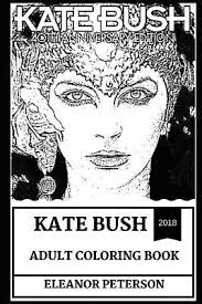 Actress coloring page from professions category. Kate Bush Adult Coloring Book Eleanor Peterson 9781723832642