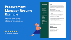 Overall purpose of the role: Procurement Manager Resume Examples Writing Tips 2021 Free Guides