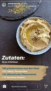 Pin Von Mary Auf Pamela Reif Rezepte Hummus Rezept Portionen