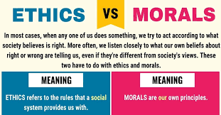 English is a universal language and it is understood all over the world. Ethics Vs Morals Difference Between Morals Vs Ethics In English 7 E S L Teaching Ethics Phrases And Sentences Moral Ethics