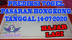 Prediksi Togel Hongkong Tanggal 14 Juli 2020 Youtube