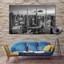 Browse our modern wall art selection for artsy additions to your vertical vignette. Dubai Contemporary Canvas Wall Art Uae Wall Decor Set Arts Decor Com