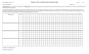 5 Free Printable Medication Chart Punctilious Printable