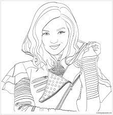 Here is a collection of unique free descendants coloring pages featuring everyone from the foursome of mal, evie, carlos, and jay, to audrey, jordan, and uma. Descendants Coloring Pages Free Printable Coloring Pages For Kids