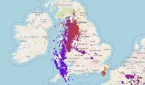 Dataset acronyms are defined below and links provided to access the data. Uk Lightning Tracker Map Thunderstorms Hit As Storm Warnings Cover Entire Uk Weather News Express Co Uk