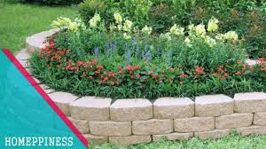 Lay a length of rope along the edge of your garden bed, following its contours. Must Look 25 Low Budget Stone Garden Edging Ideas That Will Save Your Money Youtube