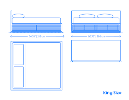 Bed Frames Dimensions Drawings Dimensions Guide