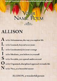 Acrostic Name Poem Acrostic Poem For Your Name Acrostic Poems Acrostic Poem