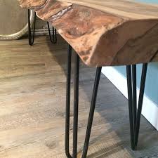 Un Joli Banc Avec Une Belle Planche De Bois Brut Et Nos Hairpinlegs Hairpinlegsfrance Piedepingle Banc Bois Planche De Bois Brut Plancher Bois Bois Brut