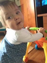 She is pulling herself to standing. She just turned 8 months yesterday