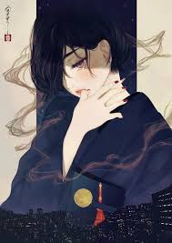 kimono ipad original 月が綺麗だった pixiv 芸術的アニメ少女 アニメイラスト 美的アニメ