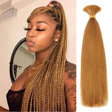 Amazon.com: 辮子頭髮2 件組淫直散發用於編織150 克無緯品質合成編織髮束適用於波西米亞風辮子濕波浪Yaki 直髮