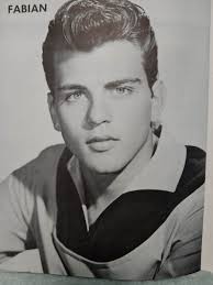 VINTAGE YELLOW VINYL 45 BANDSTAND FABIAN AVALON 1961 Saints Go Marchin In