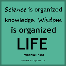 Wisdom is organized life, Wisdom Quote - Inspirational Quotes ... via Relatably.com